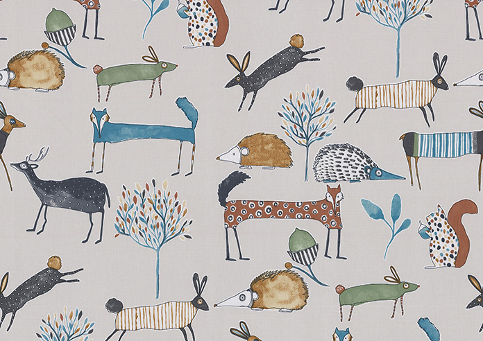 Oh My Deer, Colonial - Roman Blind - Image 6